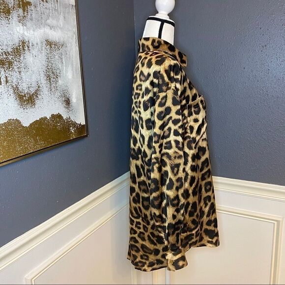 Nasty Gal If Looks Could Kill Leopard Buttondown - Picture 8 of 13